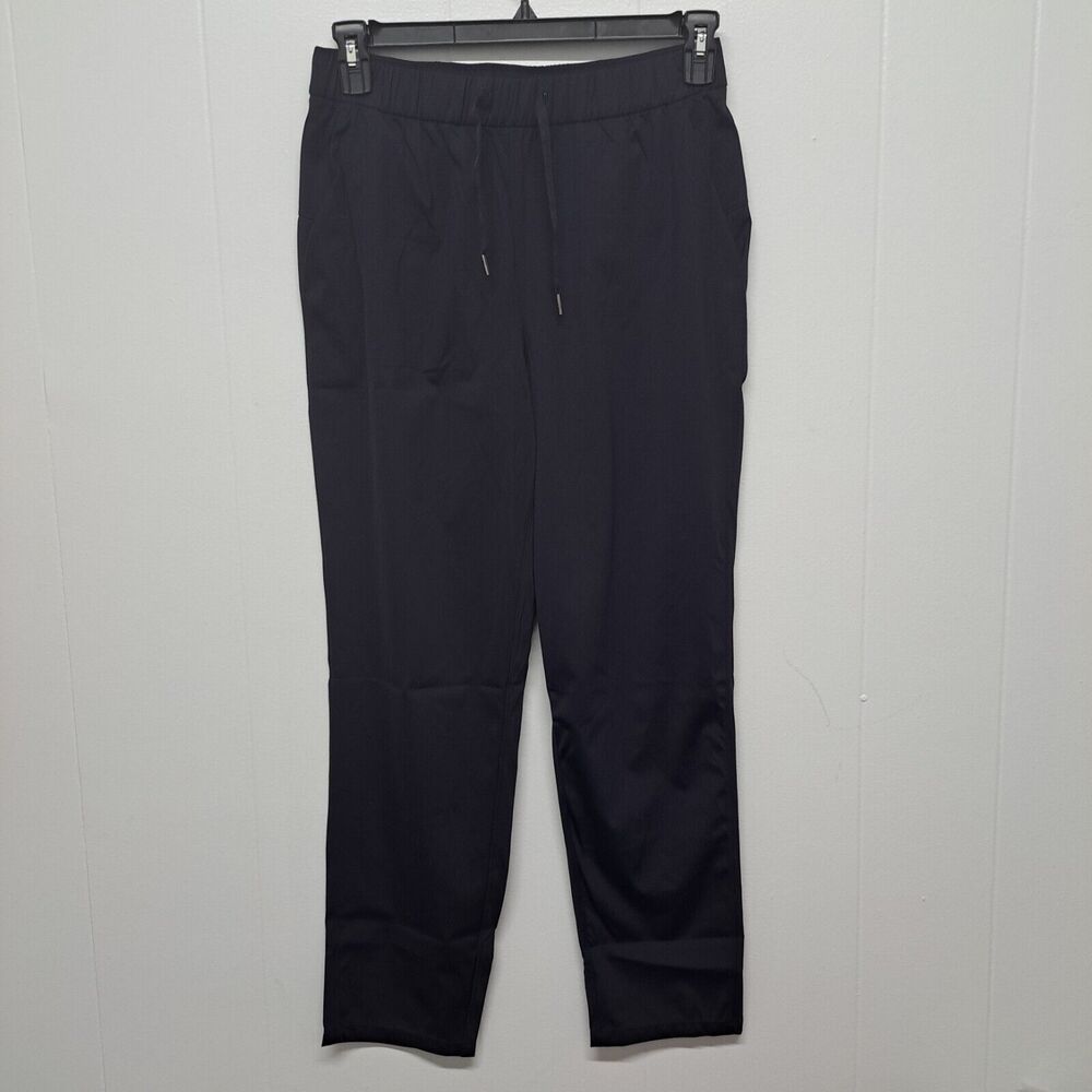 Piqidig Women's Pants‎ Waist Elastic Navy size M